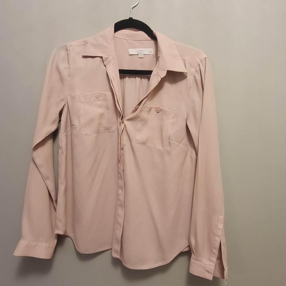 Classic silky blouse